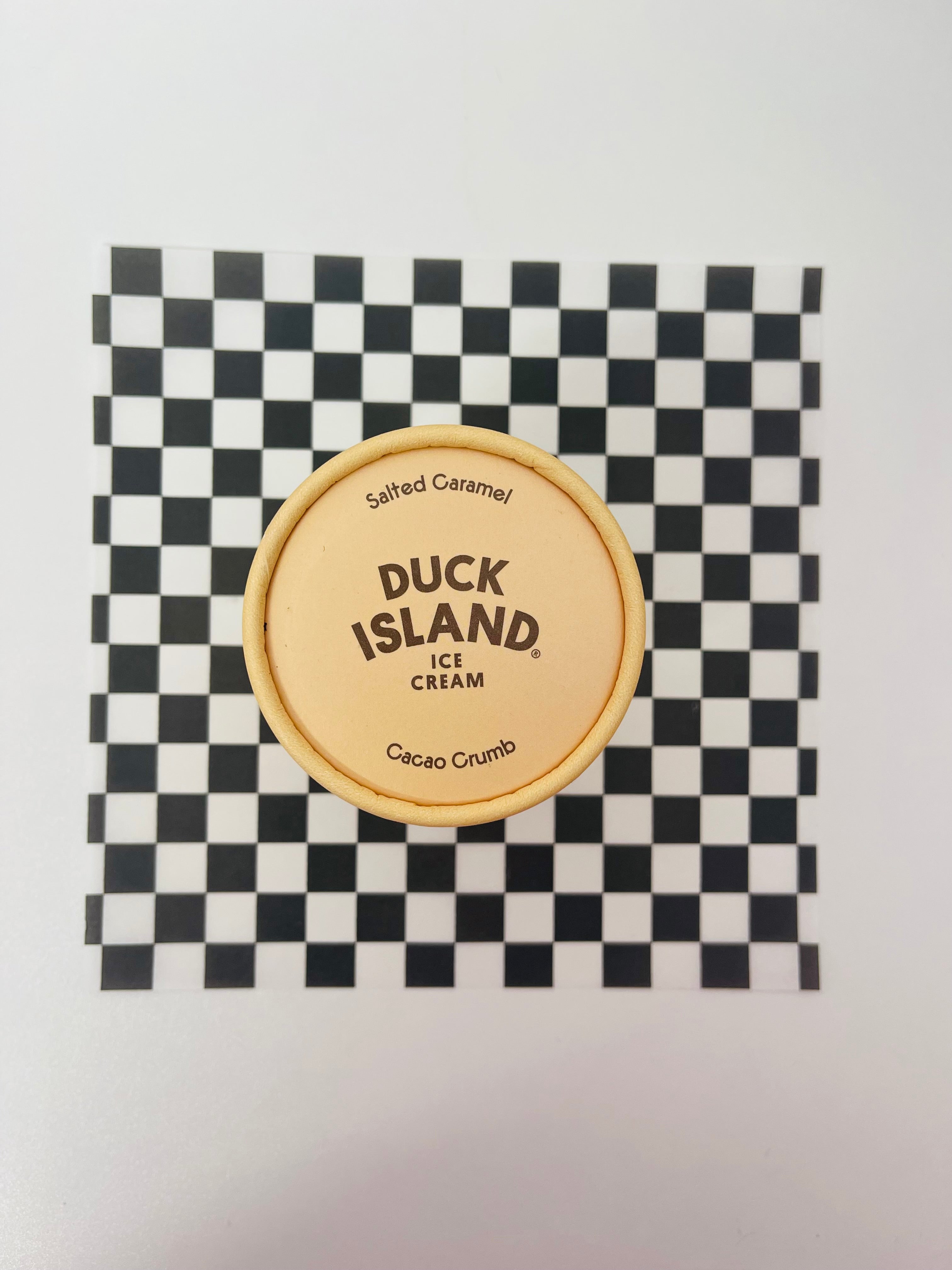 Salted Caramel Cacao Crumb - Duck Island Ice Cream Pottle 120ml