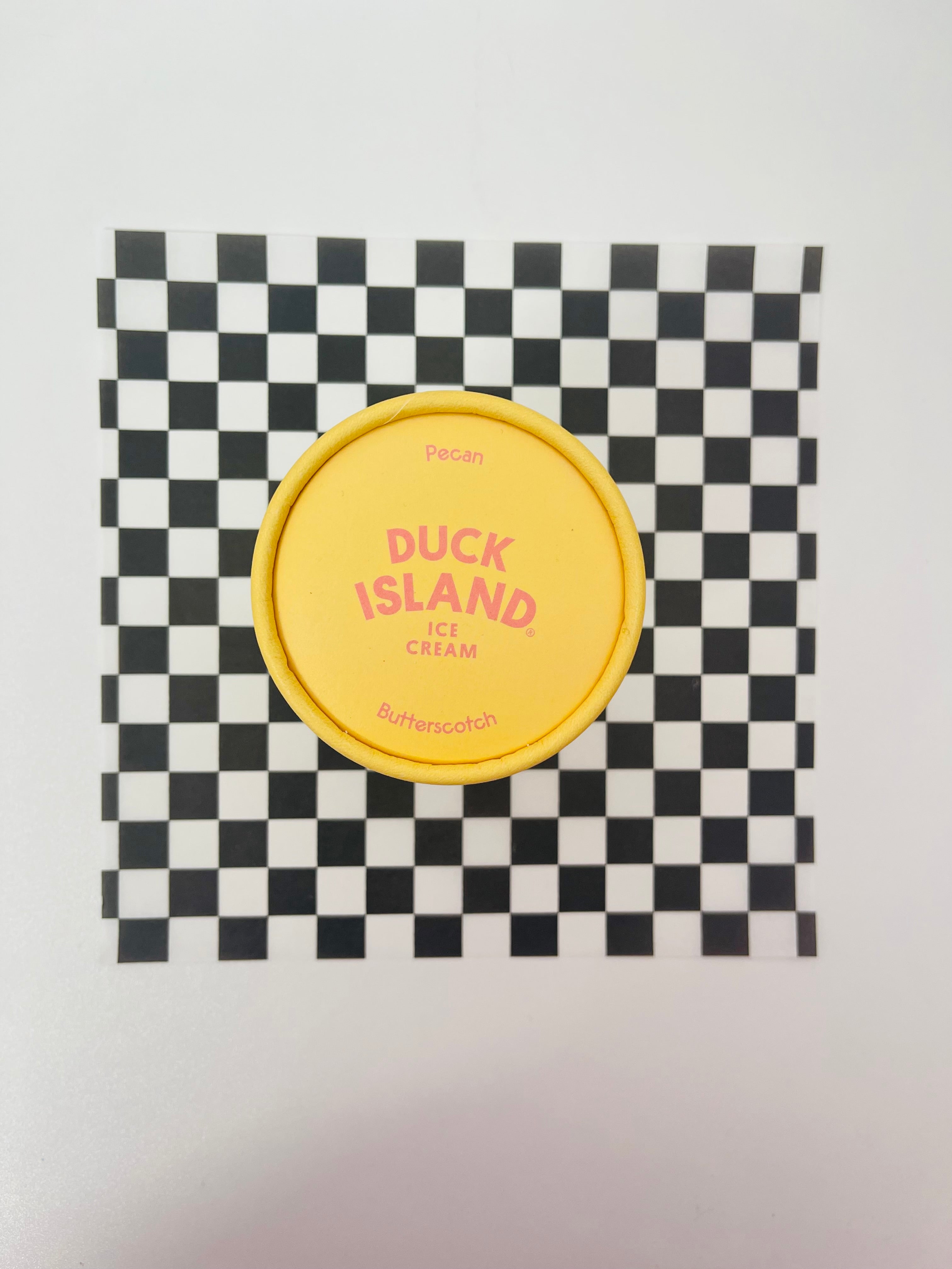 Pecan Butterscotch - Duck Island Ice Cream Pottle 120ml