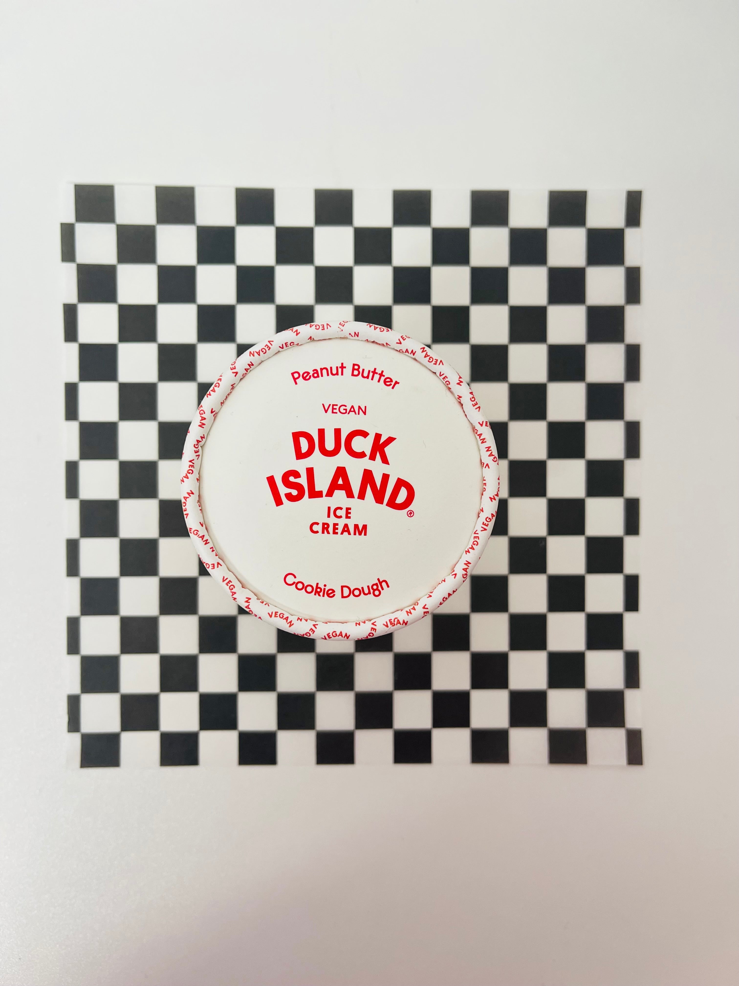 Peanut Butter Cookie Dough (Vegan) - Duck Island Ice Cream Pottle 120ml