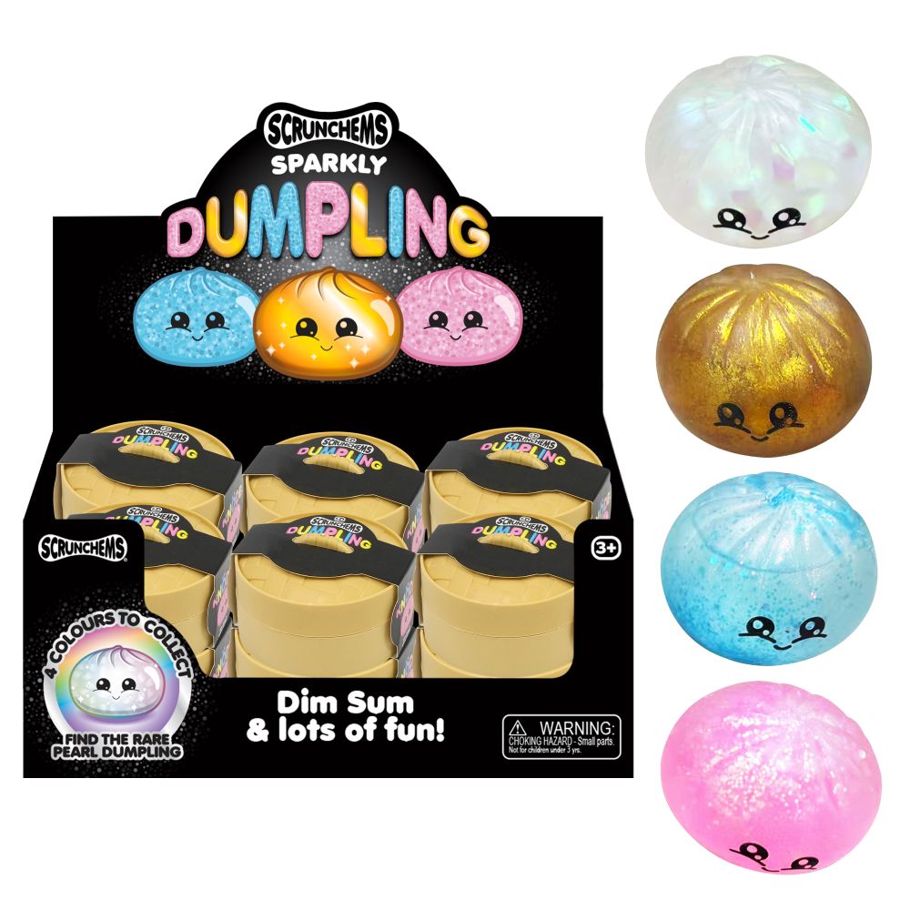 Scrunchems Squishy Viral Dumplings 98mm - PREORDER Landing Early August
