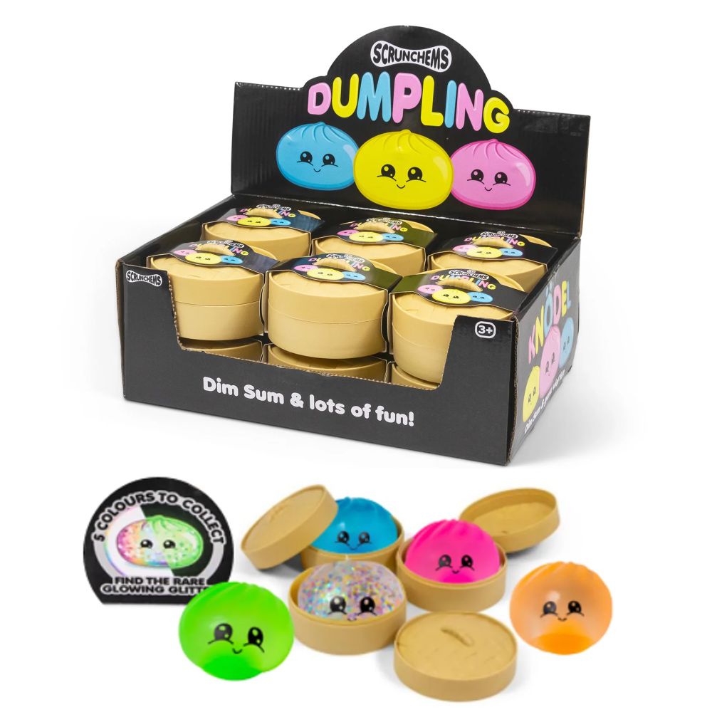 Scrunchems Squishy Viral Dumplings 98mm - PREORDER Landing Early September